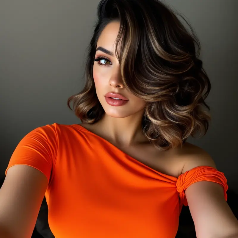 Lush Waves, Luxe Vibes: Modern Vintage Glam - old money short hair
