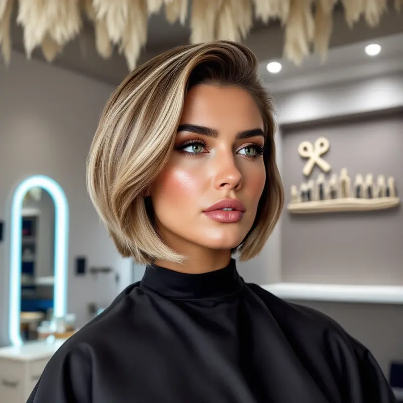 Enchanting Elegance: The Luxe Bob - old money style hair