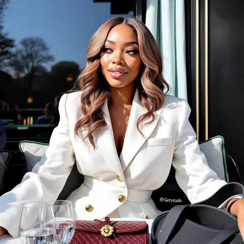 Whispering Wealth: The Enchanting Old Money Waves - old money style hair