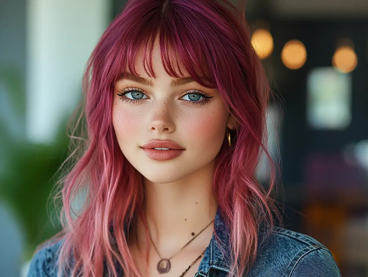 pink hair 3