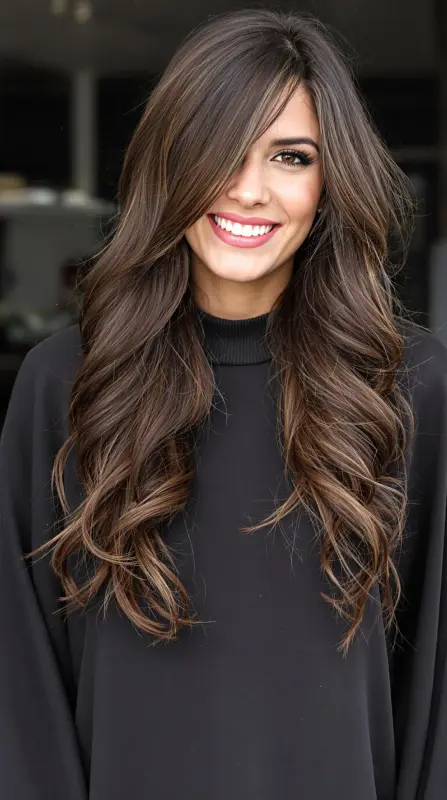 Glam Waves: Your Effortless Hair Makeover - volumous blowout hair