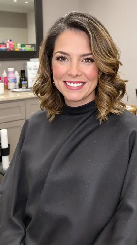 Whirlwind Glam: Unleash Your Inner Diva - volumous blowout hair