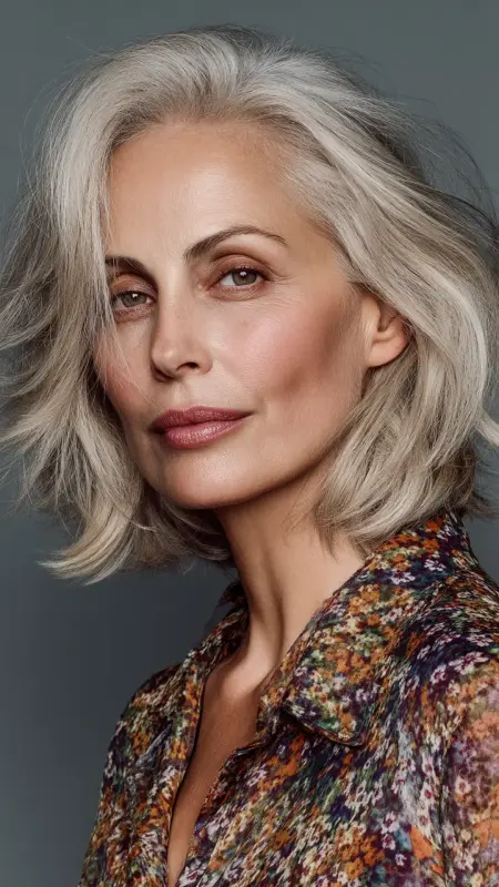 Airy Shag with Tapered Ends - Shaggy Hairstyles For Women Over 50