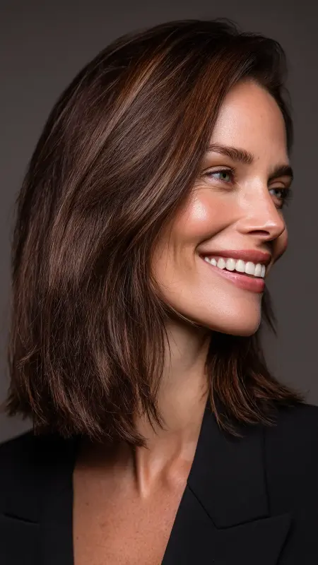 Ash Brown Chic - Classy hair color ideas