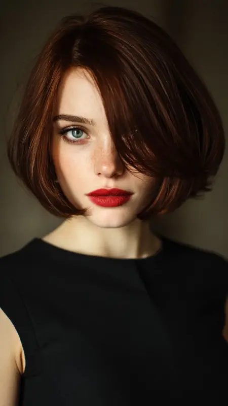 Asymmetrical Retro Bob - Retro bob hairstyles