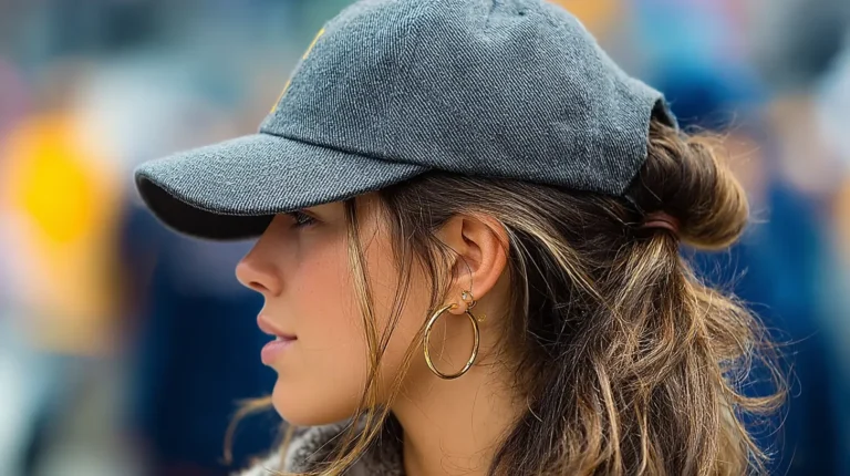 Baseball Cap Hairstyles 3