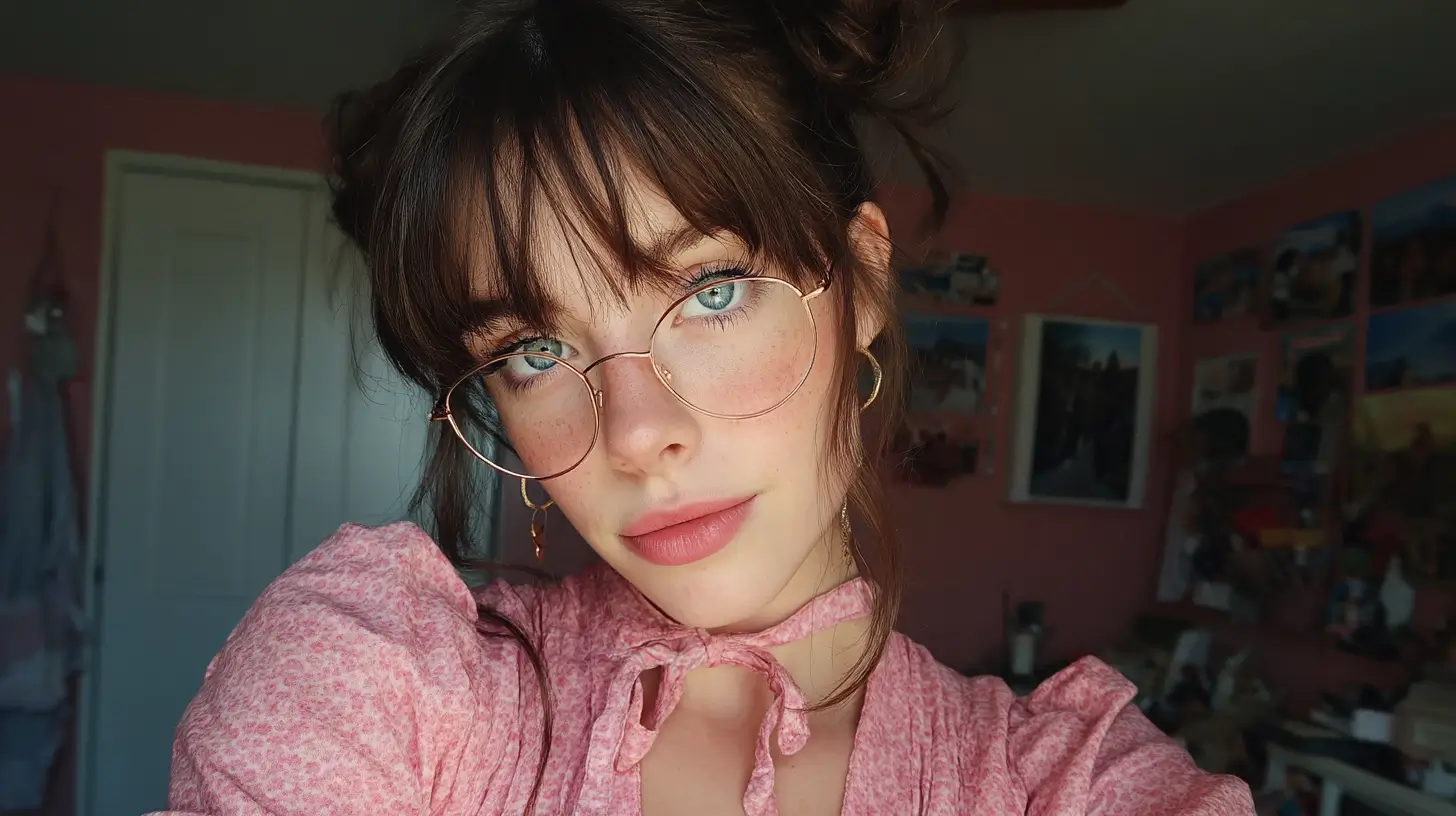 Butterfly bangs 3