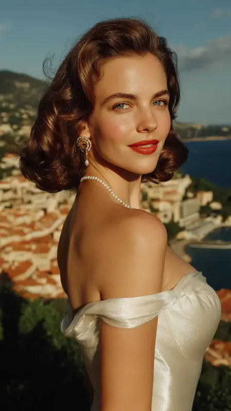 Caramel Swirl Brunette - Old money hair color