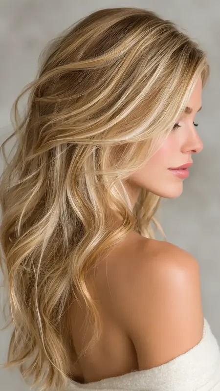 Champagne Blonde - Hair color ideas for women over 50