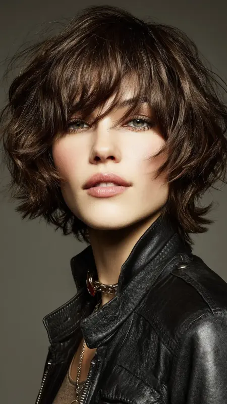 Choppy Bob with Textured Layers - Timeless haircut