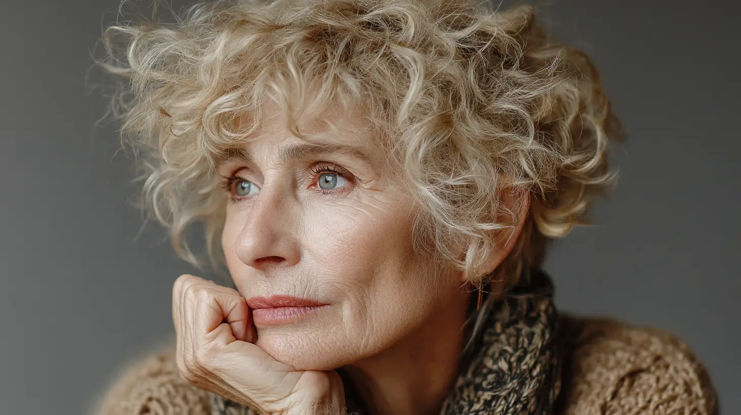 Curly Haircuts For Older Women 3