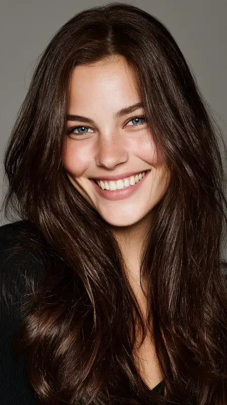 Dark Chocolate Shine - Classy hair color ideas
