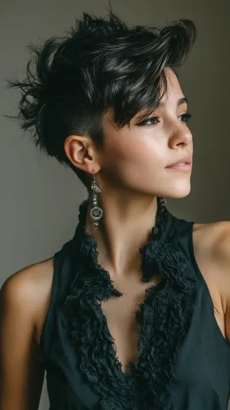 The Bold and Breezy Undercut - Dyke Hair
