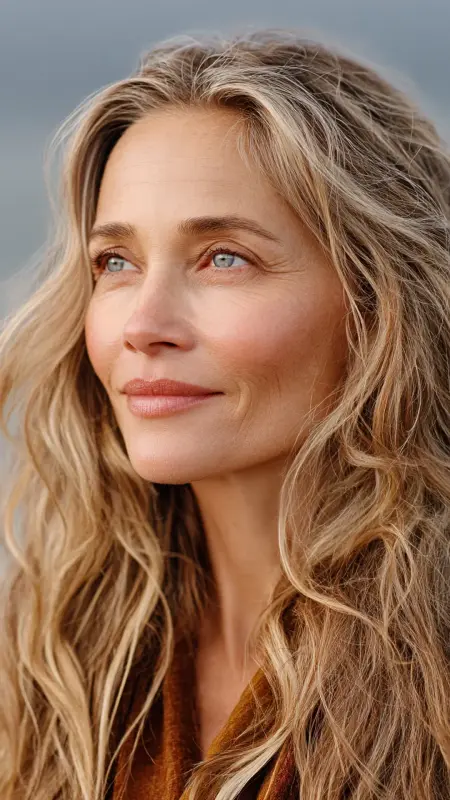 Feathered Crop -  Short hairstyles for women over 60 with wavy hair 