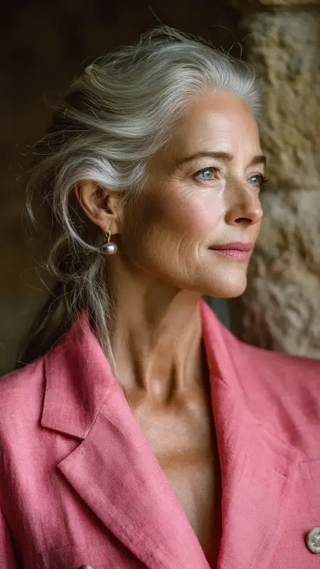Feathered Crop with Lifted Crown - Hairstyles for women over 70 with thinning hair