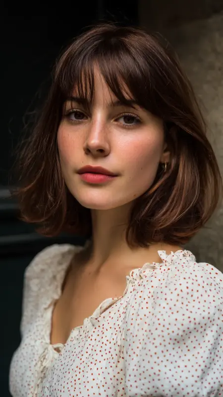 French-Inspired Soft Bob - Retro bob hairstyles