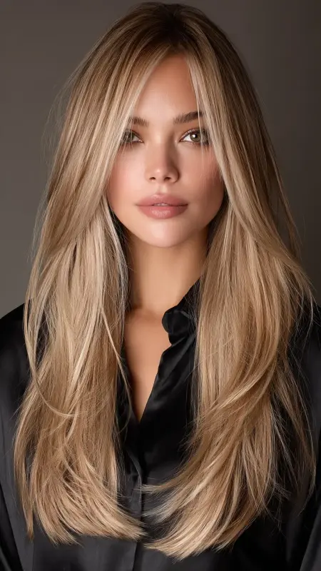 Glass Hair with Face-Framing Layers - Glass Hair