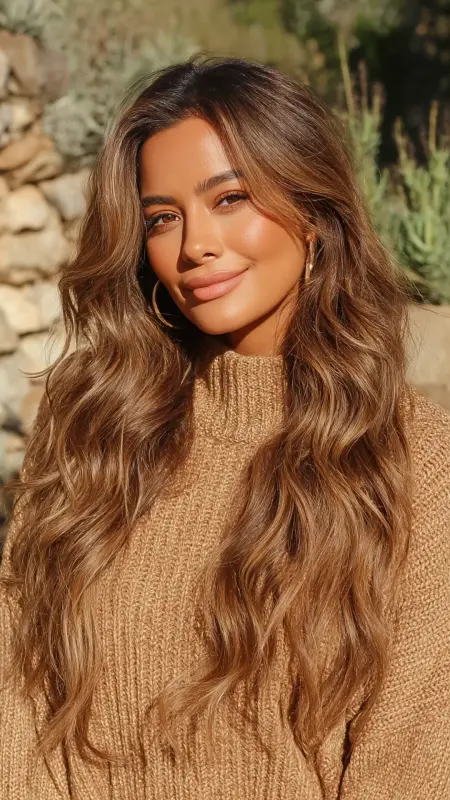 Golden Honey Balayage - Low maintenance hair color