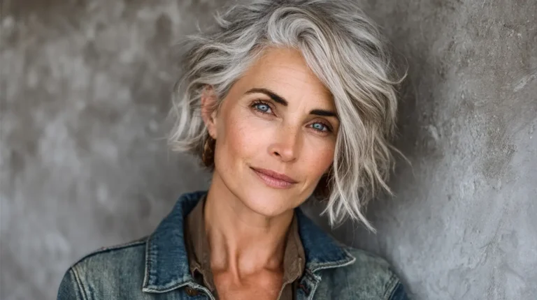 Hair color ideas for women over 60 3
