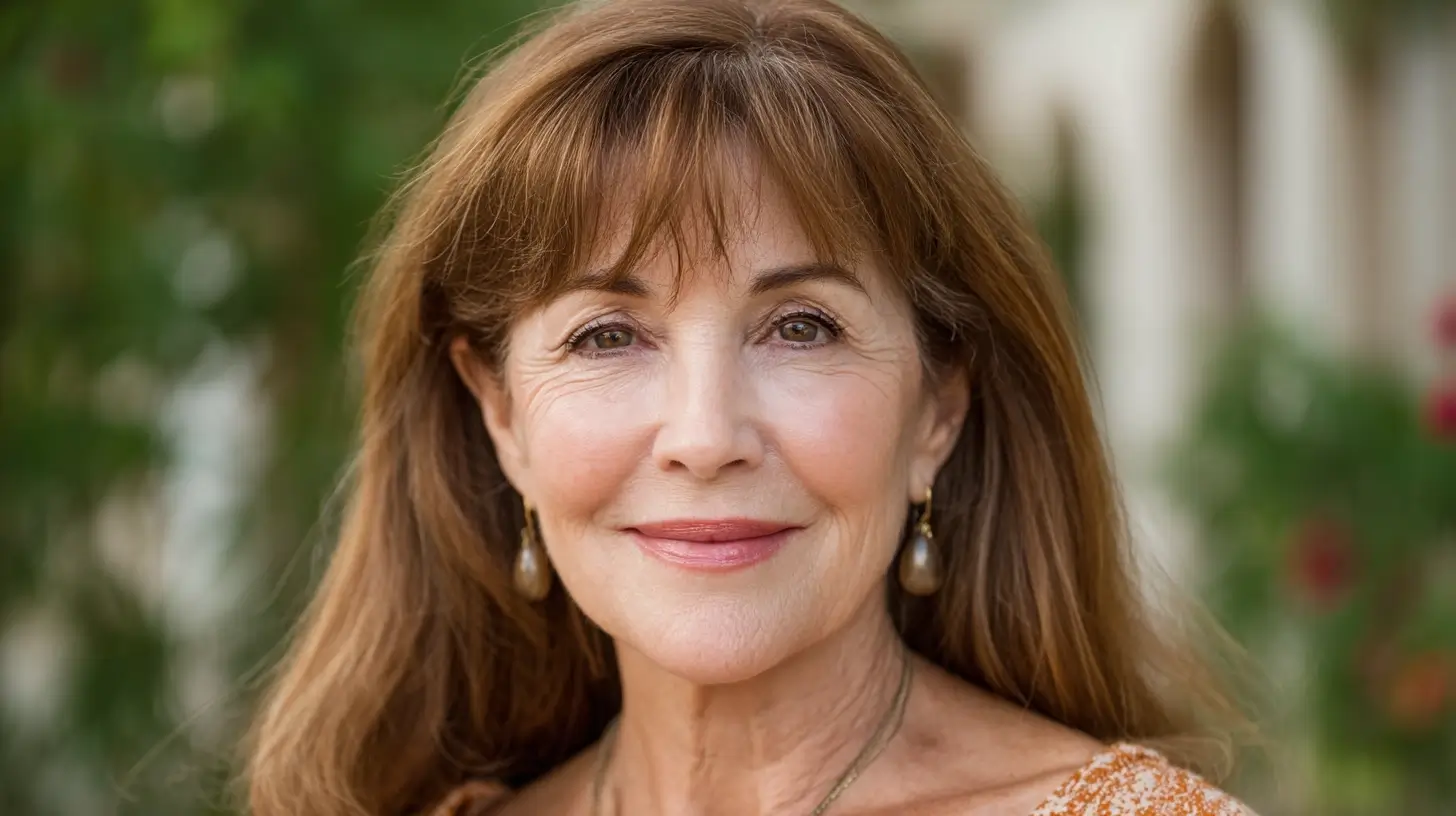 Haircuts for women over 50 with bangs 3