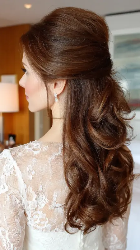 Half-Up Half-Down with Volume - Timeless haircut
