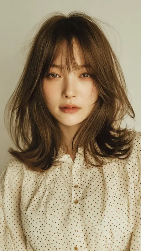 Hush Cut with Wispy Side Bangs - Hush cut