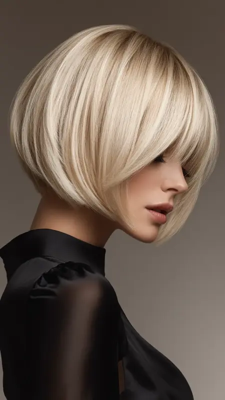 Inverted Feathered Bob - Feathered Bob Hairstyles