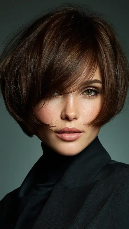 Inverted Stacked Bob - Retro bob hairstyles