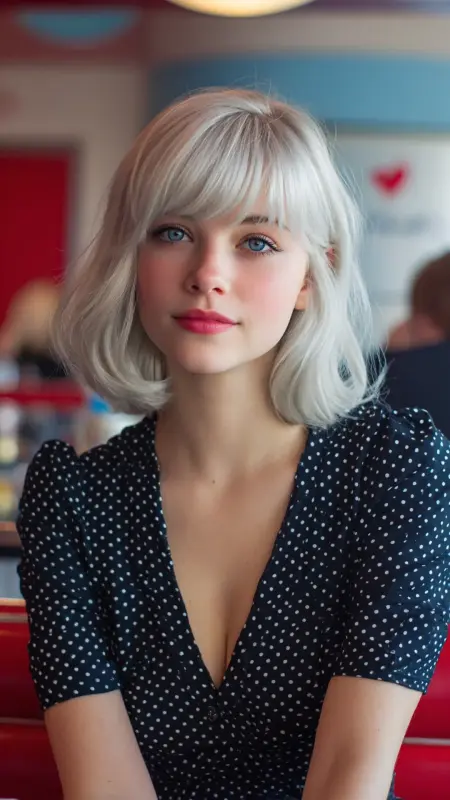 Layered Mid-Length with Flip Ends -  Youthful haircuts 