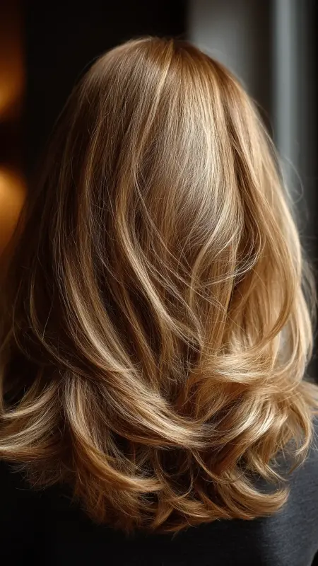 Light Brown with Ash Blonde Balayage - Hair color ideas for women over 50