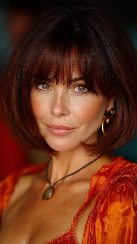 Long Bob Lob with Face-Framing Layers - bob hair styles for women over 50