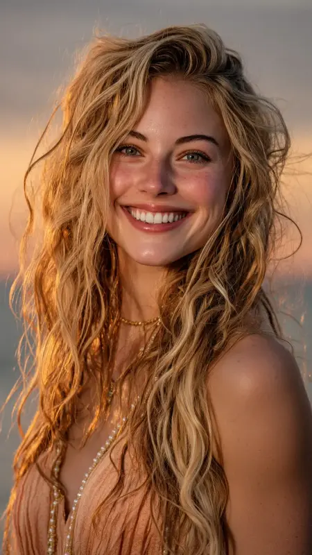 Mermaid Waves - Digital Perm