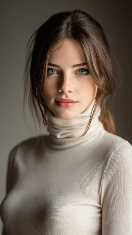 Minimalist Blowout with Subtle Curtain Bangs - Blowout with curtain bangs