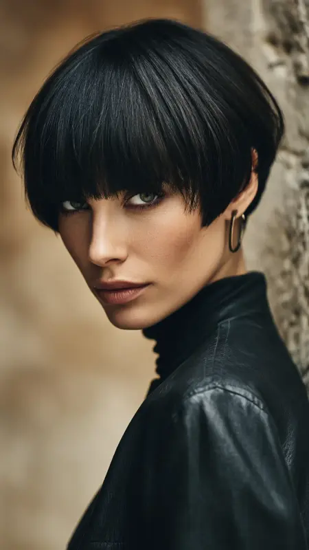 Modern Bowl Cut - Classy haircuts for women