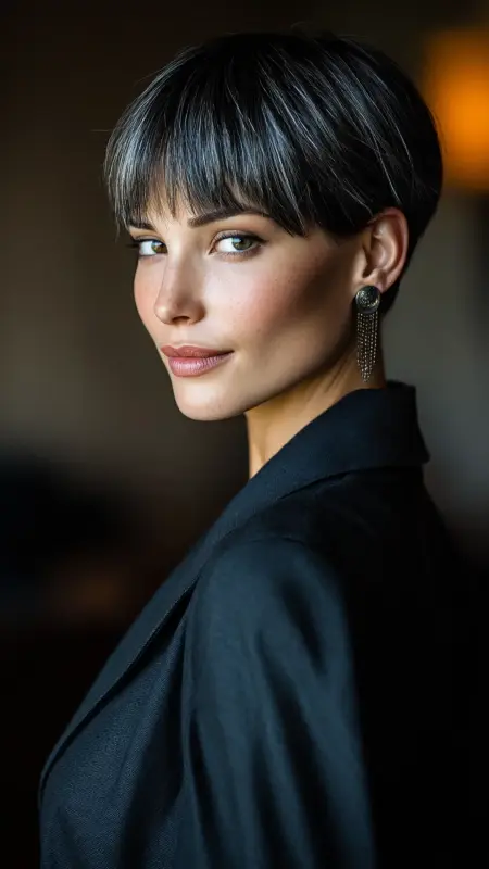 Sleek & Chic: The Modern Mushroom Cut - Mushroom Haircut