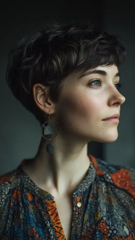Enchanting Shadow Cap Cut: Effortless Elegance - Mushroom Haircut