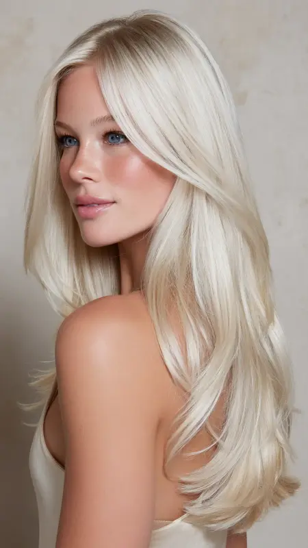Pearl Blonde Perfection - Classy hair color ideas