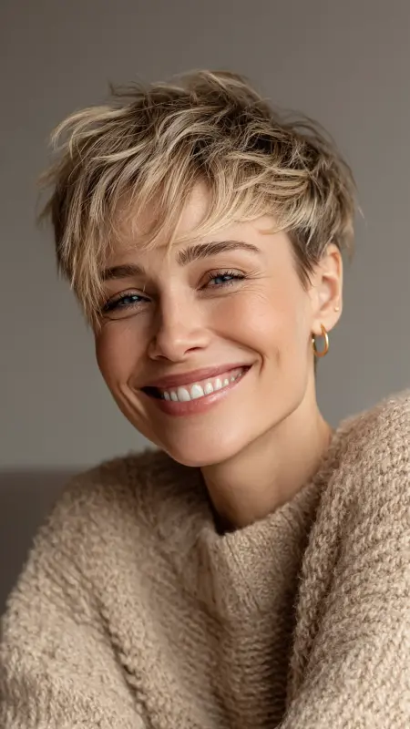 Piecey Pixie - Pixie Haircuts For Fine Hair