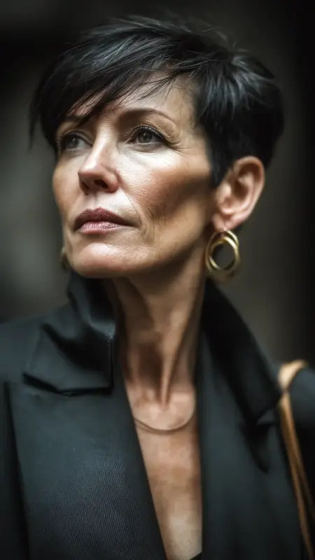 Pixie Bob Hybrid - Short pixie hairstyles for older women