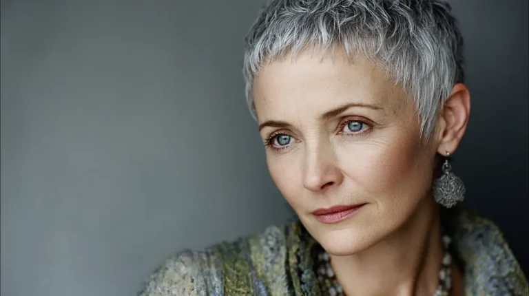 Pixie Cut Hairstyles For Older Women 2