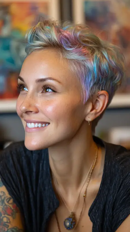 Enchanting Prism Pixie: A Kaleidoscope of Color - Prism Hair