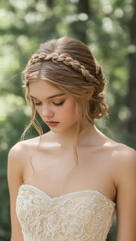 Enchanting Waves & Braids: The Prom Queen