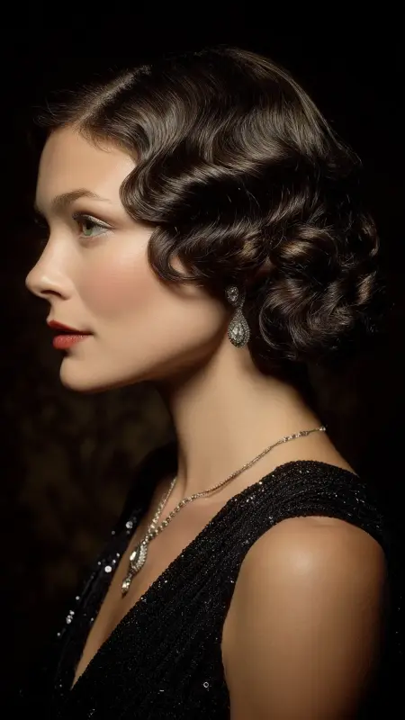 Retro Bob with Finger Waves - Retro bob hairstyles