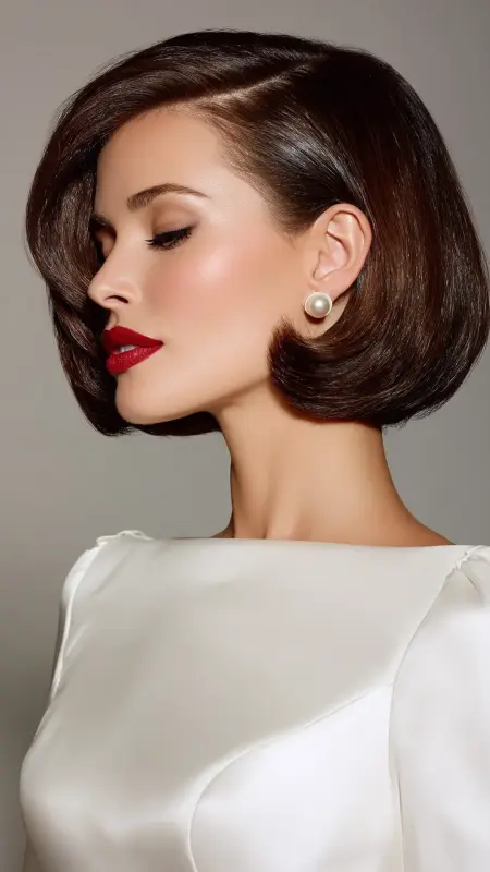 Rolled-In Bob - 50s bob