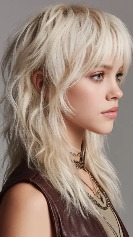 Shaggy Butterfly Layers with Wispy Bangs - Butterfly Layers