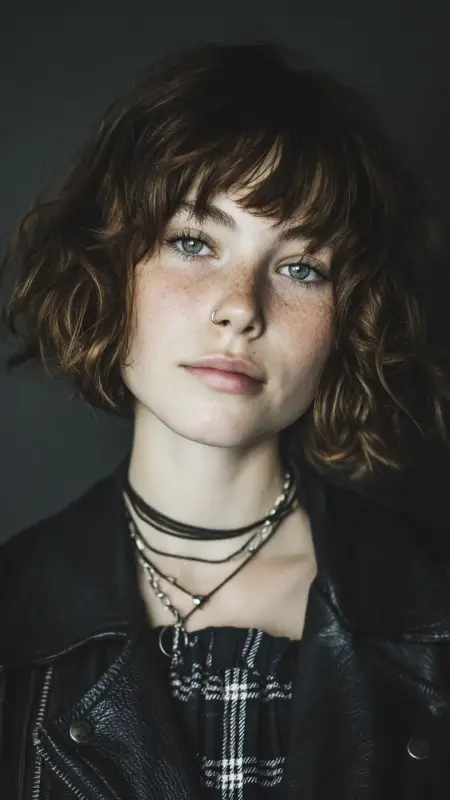 Shaggy Hush Cut with Baby Bangs - Hush cut