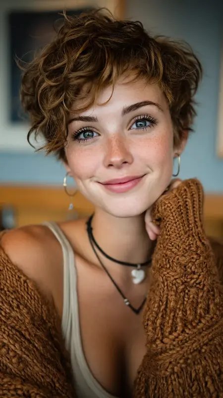 Shaggy Pixie - Pixie Haircuts For Fine Hair