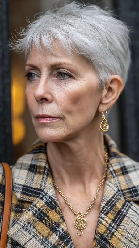Short Bob with Graduated Back - Hairstyles for women over 70 with thinning hair
