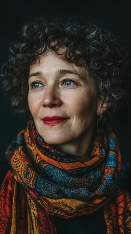 Short Curly Layers - Short Layered Hairstyles For Older Women
