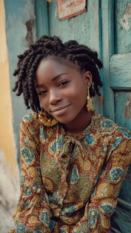 Short Marley Twist Crochet -  short crochet hairstyles 
